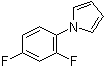 structure of CAS# 125126-63-8, 1-(2,4-二氟苯基)-1H-吡咯