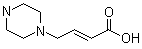 CAS 登录号：1251504-25-2, 4-(1-哌嗪基)-2-丁烯酸