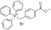 structure of CAS# 1253-46-9, (4-甲氧羰基苄基)三苯基溴化膦
