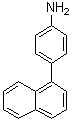 structure of CAS# 125404-00-4, 4-(1-Naphthalenyl)benzenamine