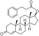 structure of CAS# 1255-49-8, Testosterone phenylpropionate