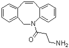 structure of CAS# 1255942-06-3, 3-氨基-1-(11,12-二去氢二苯并[b,f]氮杂环辛烷-5(6H)-基)丙烷-1-酮