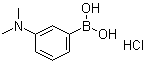CAS 登录号：1256355-23-3, B-[3-(二甲基氨基)苯基]硼酸盐酸盐
