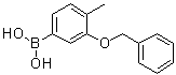 CAS 登录号：1256355-31-3, [4-甲基-3-(苯基甲氧基)苯基]硼酸