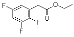 structure of CAS# 1256479-84-1, 2,3,5-三氟苯乙酸乙酯