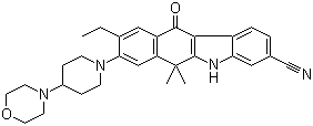 structure of CAS# 1256580-46-7, CH 5424802