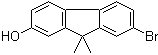 CAS 登录号：1256619-51-8, 7-溴-9,9-二甲基-9H-芴-2-醇
