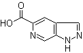 structure of CAS# 1256824-45-9, 1H-Pyrazolo[3,4-c]pyridine-5-carboxylic acid