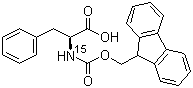 CAS 登录号：125700-32-5, Fmoc-L-[15N]苯丙氨酸, N-芴甲氧羰基-L-[15N]苯丙氨酸