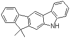 5,7-Dihydro-7,7-dimethyl-indeno[2,1-b]carbazole molecular structure (CAS 1257220-47-5)