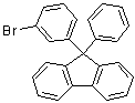 structure of CAS# 1257251-75-4, 9-(3-溴苯基)-9-苯基-9H-芴