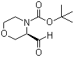 structure of CAS# 1257850-86-4, (3R)-3-甲酰基-4-吗啉羧酸叔丁酯