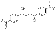 CAS # 1258226-78-6, (1R,4R)-1,4-Bis(4-nitrophenyl)-1,4-butanediol, (1R,4R)-1,4-Bis(4-nitrophenyl)butane-1,4-diol
