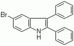 structure of CAS# 1259224-11-7, 5-Bromo-2,3-diphenylindole