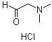 structure of CAS# 125969-54-2, (Dimethylamino)acetaldehyde hydrochloride