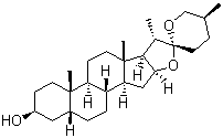 CAS # 126-19-2, Sarsasapogenin, Parigenin, (25S)-Spirostan-3b-ol, (25S)-5beta-Spirostan-3beta-ol