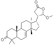 CAS # 1260173-73-6, (5alpha,13alpha,17alpha,20S,21R)-21-Methoxy-4,4,14-trimethyl-3-oxo-card-7-enolide