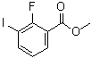 structure of CAS# 1260830-14-5, 2-氟-3-碘苯甲酸甲酯