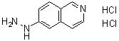 structure of CAS# 1260888-16-1, 6-肼基异喹啉二盐酸盐