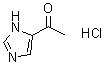 CAS # 1260890-44-5, 1-(1H-Imidazol-5-yl)ethanone hydrochloride (1:1)