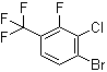 structure of CAS# 1260890-50-3, 1-溴-2-氯-3-氟-4-(三氟甲基)苯