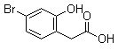 structure of CAS# 1261497-72-6, 4-溴-2-羟基苯乙酸