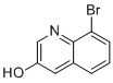 structure of CAS# 1261768-30-2, 8-溴喹啉-3-醇