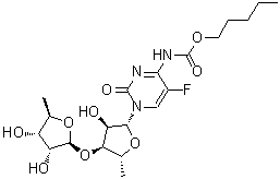 CAS # 1262133-64-1, 5'-Deoxy-3'-O-(5-deoxy-beta-D-ribofuranosyl)-5-fluoro-N-[(pentyloxy)carbonyl]cytidine