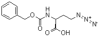 CAS # 1263047-43-3, (2S)-4-Azido-2-[[(phenylmethoxy)carbonyl]amino]butanoic acid