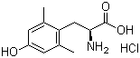 structure of CAS# 126312-63-8, (S)-2',6'-Dimethyltyrosine hydrochloride