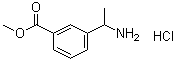 structure of CAS# 1263378-68-2, 3-(1-氨基乙基)苯甲酸甲酯盐酸盐
