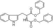 structure of CAS# 126496-81-9, N-苄氧羰基-D-色氨酸苄酯