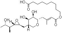 CAS 登录号：12650-69-0, 莫匹罗星