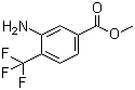 structure of CAS# 126541-82-0, Methyl 3-amino-4-(trifluoromethyl)benzoate