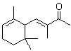 structure of CAS# 127-51-5, 3-甲基-4-(2,6,6-三甲基-2-环己烯-1-基)-3-丁烯-2-酮