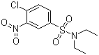 CAS 登录号：127-53-7, 4-氯-N,N-二乙基-3-硝基苯磺酰胺