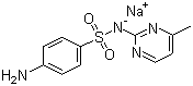 CAS 登录号：127-58-2, 磺胺甲基嘧啶钠