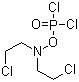structure of CAS# 127-88-8, 双(2-氯乙基)氨基磷酰二氯
