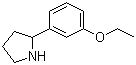 CAS 登录号：1270491-62-7, 2-(3-乙氧基苯基)吡咯烷