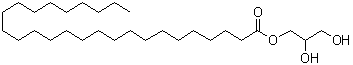 structure of CAS# 127098-14-0, 甘油-1-二十六烷酸酯