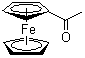 structure of CAS# 1271-55-2, 乙酰基二茂铁