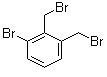 structure of CAS# 127168-82-5, 1-Bromo-2,3-bis(bromomethyl)benzene