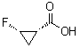structure of CAS# 127199-14-8, (1S,2S)-2-Fluorocyclopropanecarboxylic acid
