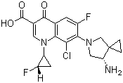 Sitafloxacin molecular structure (CAS 127254-12-0)