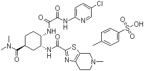 CAS 登录号：127285-08-9, 伊多塞班对甲苯磺酸盐