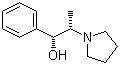 CAS 登录号：127641-25-2, (1R,2S)-1-苯基-2-(1-吡咯烷基)-1-丙醇