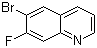 structure of CAS# 127827-52-5, 6-溴-7-氟喹啉