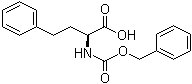 structure of CAS# 127862-89-9, (alphaS)-alpha-[苄氧羰基氨基]苯丁酸