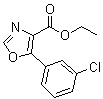CAS 登录号：127919-27-1, 5-(3-氯苯基)-4-恶唑羧酸乙酯