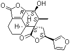 structure of CAS# 12798-51-5, 石蚕甙 A